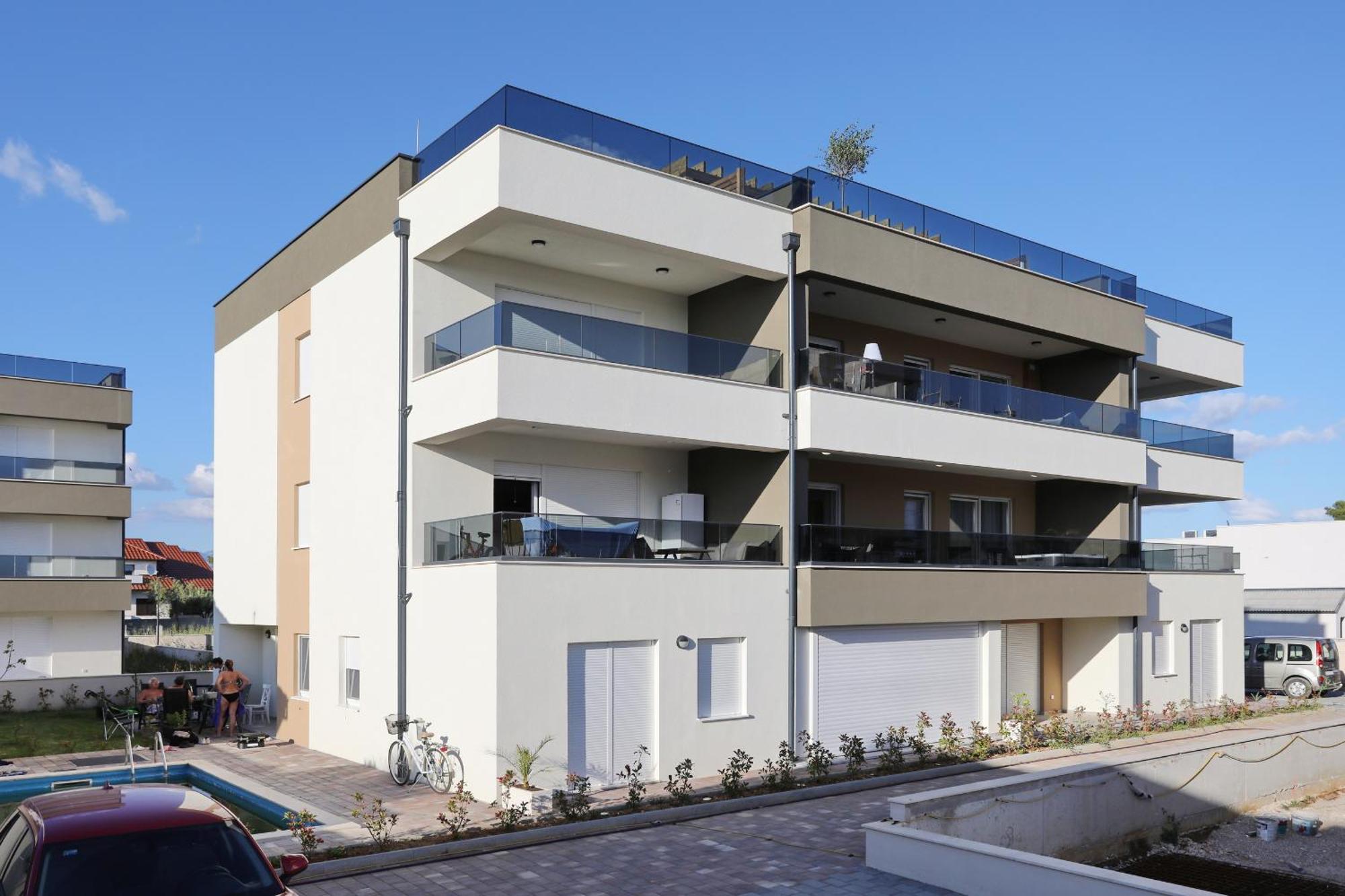 Apartment Relex With Pool & Jacuzzi Privlaka  Dış mekan fotoğraf