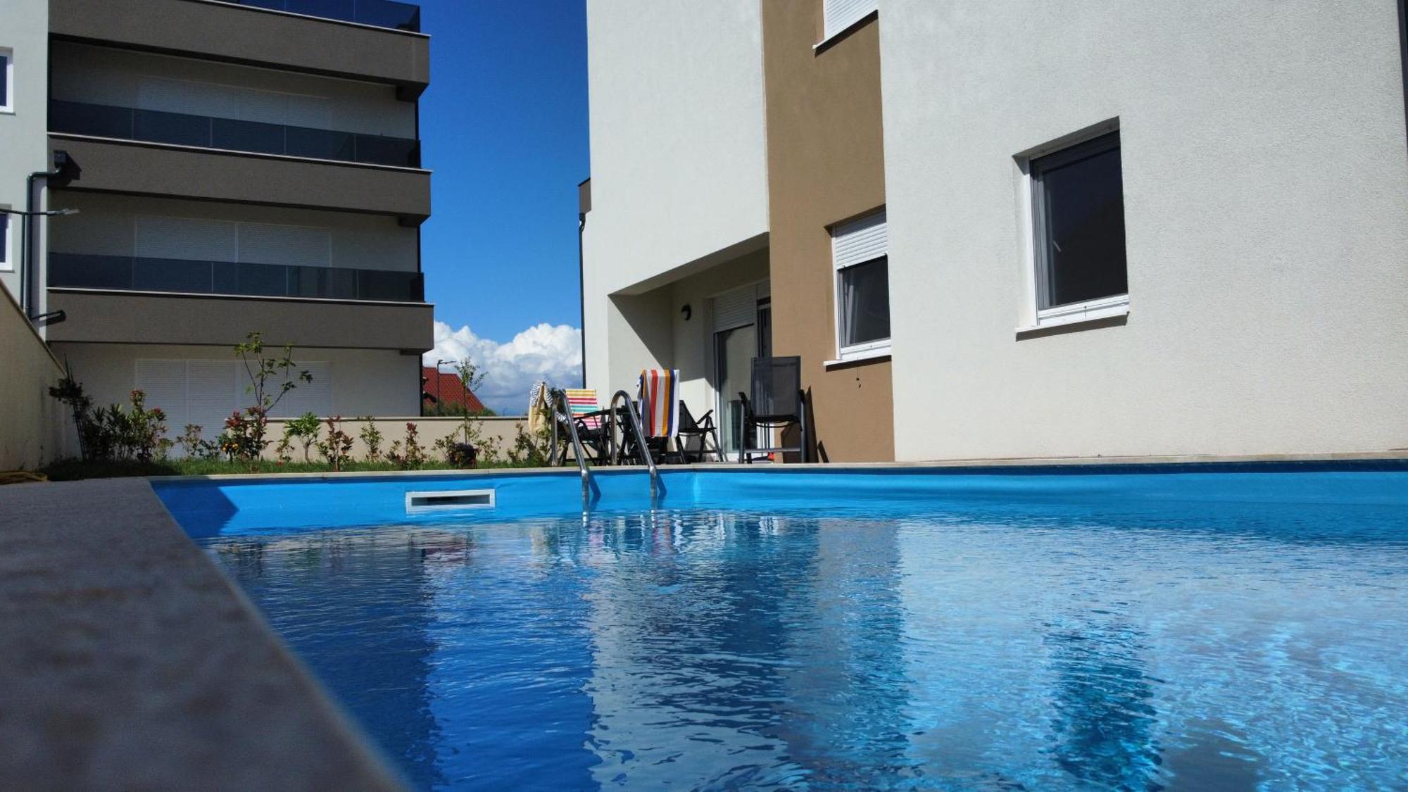 Apartment Relex With Pool & Jacuzzi Privlaka  Dış mekan fotoğraf